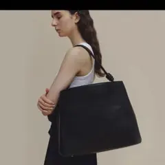 TOPKAPI フェイクレザー ノットデザイン ハンドル トートバッグ