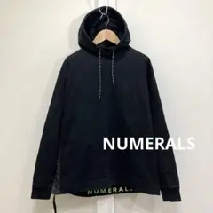 NUMERALS ヌメラルズ バックロゴ スウェット プルオーバー パーカー