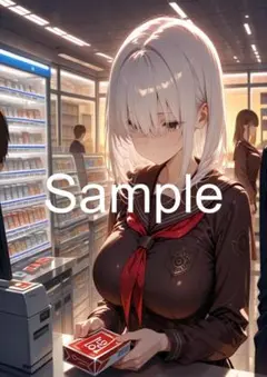 A4サイズアートポスター 1点もの 美女ポスター最高品質 E-L-５