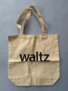 waltz エコバッグ ベージュ キャンバス