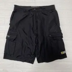 ECOSA ブラックカーゴショートパンツ