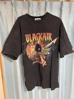 BLACKAIR グラフィックTシャツ ブラック エージェムナイン A'gem9