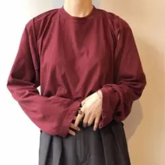 fumika uchidaピンク 長袖 Tシャツ S コットン 100% fumika uchidaピンク 長袖 Tシャツ S コットン 100%
