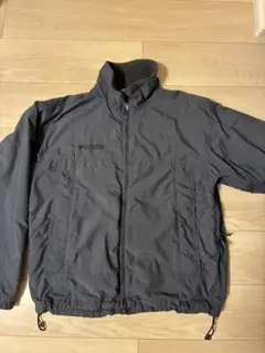 【古着】Columbia ナイロンジャケット M グレー