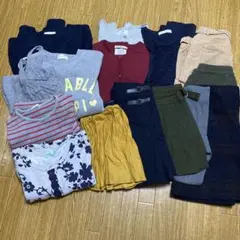 女の子 秋冬服 まとめ売り 150cm 14点