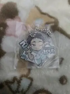 ぴた！でふぁめ ハイキュー アクリルキーホルダー 松川一静