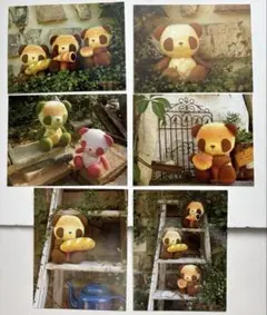 超レア 新品 マリさんベーカリー グッズ パンダ ポストカード 6枚セット