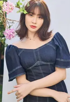 Her lip to♡ Volume Sleeve Day Dress