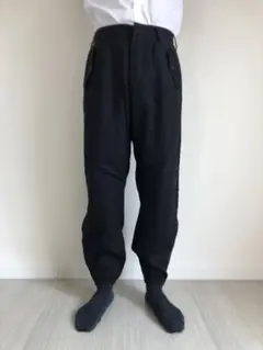 古着 デザインリネンパンツ ミリタリーパンツ ストリート リネンパンツ