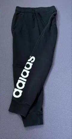 adidasパンツ　スウェット黒　サイズs