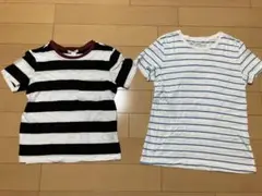 ボーダー　無印良品　２枚セット