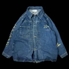 00s ASSASSYN JEANZ 麻神　デニムジャケット　XL B系　Y2K m70353939825_1.jpg?1727179234