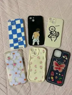 8/31まで値引き　990円→550円　iPhone14ケース　6点セット