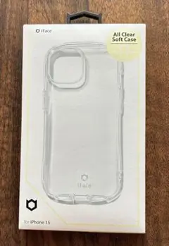(新品) iPhone15/iFaceクリアカバー！
