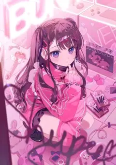 うさぎ大好きJKちゃん / B1Wスエードタペストリー