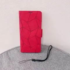 ✦iphone 13 ケース 赤 レッド 手帳型 カード スタンド