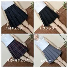 22㌢ドールサイズ服 （C380プリーツスカート）