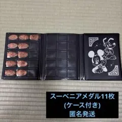 ディズニー　スーベニアメダルケース　コレクション　(メダル11枚セット)