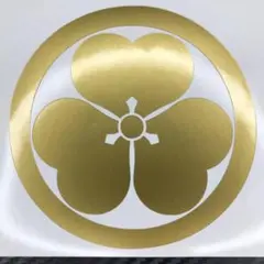 丸に片喰 ステッカー Mサイズ 家紋 カーステッカー デカール