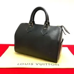 極 美品 ルイヴィトン エピ スピーディ 25 ミニ ボストン ハンドバッグ 黒