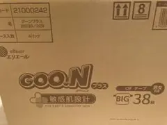 グーンプラス　テープタイプBIGサイズ　38枚入り×4袋セット グーン