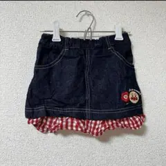美品　綿100% アンパンマン　スカート　95cm 女の子　キッズ