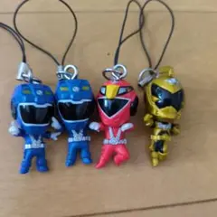 ゴーオンジャー ストラップフィギュア 4体セット