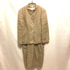 S MAX MARA 七分袖ジャケット&ワンピースセットアップ ベージュ 38
