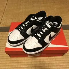 NIKE ダンク ロー ウィメンズ パンダ 25.5cm