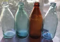 レトロ ビンテージ 花器 ドライフラワー ガラス瓶 昭和 インテリア 999
