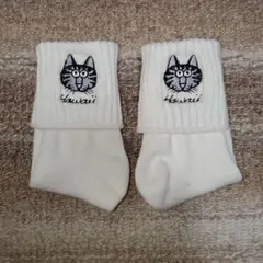 未使用 ♥️猫顔 ハワイ クリバンキャット クレイジーソックス