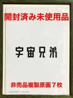 宇宙兄弟 複製原画 額装 A4サイズ 外箱付き 2025年最新】複製原画 宇宙兄弟の人気アイテム - メルカリ