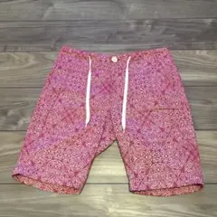 AKM ペイズリー柄ショートパンツ　ハーフパンツ　Sサイズ　メイドインジャパン
