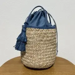 Horn Please ホーンプリーズ　シーグラスかごバッグ