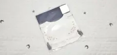 cottoli バースデイ スタイ よだれかけ 木馬 刺繍 タッセル 白