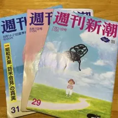週刊新潮　2025 7.31/8.7/8014.21