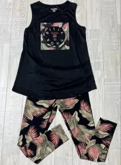 ☆BILLABONG☆タンクトップとレギンスセットアップ　Mサイズ