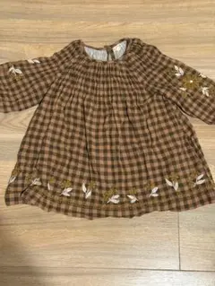 LALI kids刺繍ワンピース3Y
