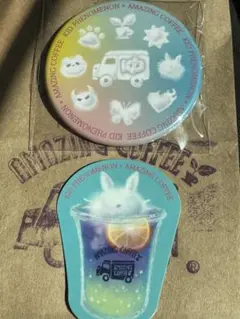 キドフェノ アメコ 缶バッジ ステッカー 川口蒼真
