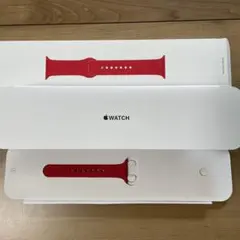 Apple Watch バンド 赤