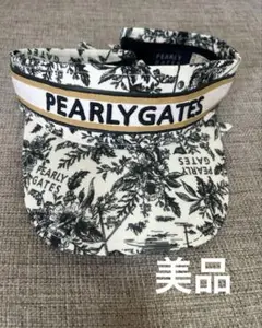 PEARLY GATES フラワープリント サンバイザー