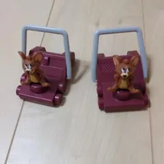 ☆手動☆トムとジェリーのジェリースライド式おもちゃ 2個セット
