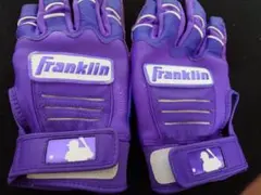 Franklin バッティング用手袋 紫