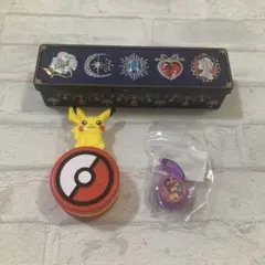 洋菓子のプルミエール　ビジュー缶　空き缶　ポケモン　ディズニー
