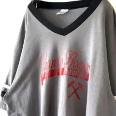 オーガスタ Ganhy Hours Tシャツ L グレー 灰色 古着