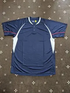 新品　ミズノ　ベースボールシャツ　Oサイズ