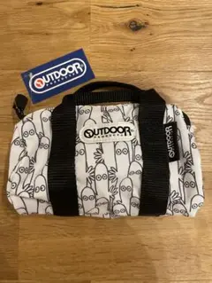 OUTDOOR PRODUCTS ムーミン ニョロニョロ ボストンバッグ型ポーチ
