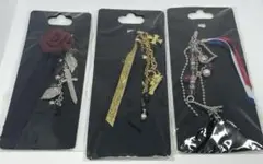 新品　宝塚歌劇団　ストラップ　3個セット　C