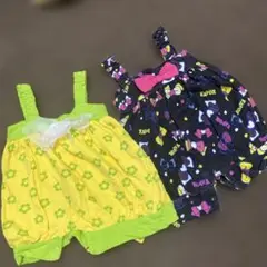 70cmめちゃかわ♡ロンパース2点セット