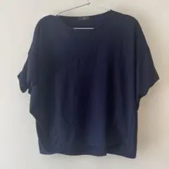 【美品】ru アールユー ネイビーカットソー XXS